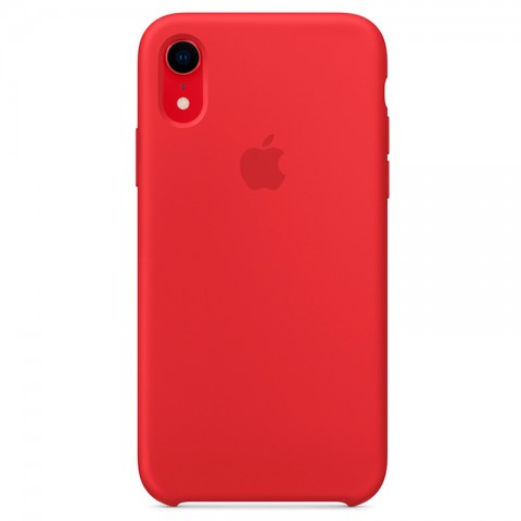 Силиконовый чехол для iPhone Xr, (PRODUCT)RED