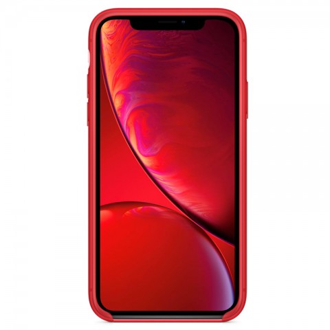 Силиконовый чехол для iPhone Xr, (PRODUCT)RED-1