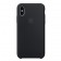 Силиконовый чехол для iPhone Xs, черный