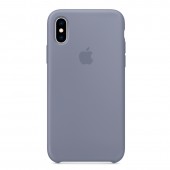 Силиконовый чехол для iPhone Xs, «тёмная лаванда» Силиконовый чехол для iPhone Xs, «тёмная лаванда»