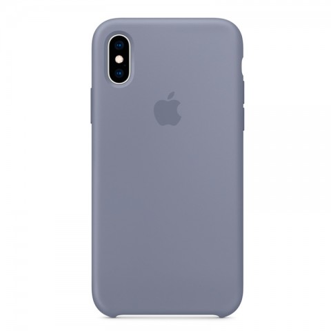 Силиконовый чехол для iPhone Xs, «тёмная лаванда»
