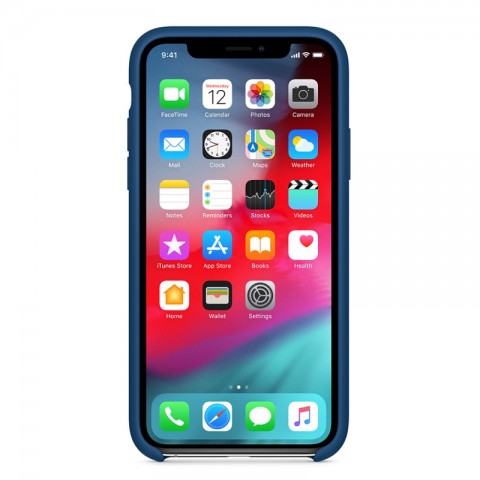 Силиконовый чехол для iPhone Xs, «морской горизонт»-1