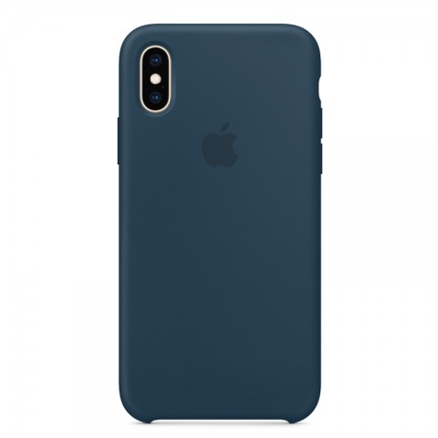 Силиконовый чехол для iPhone Xs, «тихий океан»