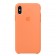 Силиконовый чехол для iPhone Xs, «свежая папайя»
