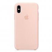 Силиконовый чехол для iPhone Xs, «розовый песок» Силиконовый чехол для iPhone Xs, «розовый песок»