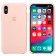 Силиконовый чехол для iPhone Xs, «розовый песок»