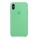 Силиконовый чехол для iPhone Xs, «нежная мята»