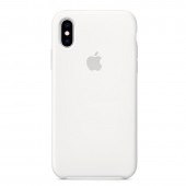 Силиконовый чехол для iPhone Xs, белый Силиконовый чехол для iPhone Xs, белый