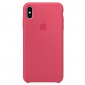 Силиконовый чехол для iPhone Xs Max, «красный каркаде» Силиконовый чехол для iPhone Xs Max, «красный каркаде»