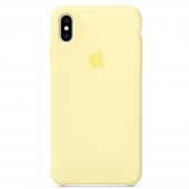 Силиконовый чехол для iPhone Xs Max, «лимонный крем» Силиконовый чехол для iPhone Xs Max, «лимонный крем»