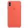 Силиконовый чехол для iPhone Xs Max, «спелый нектарин»