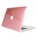 Чехол-накладка пластик глянцевый для MacBook Air 11" прозрачно-розовый