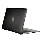 Чехол-накладка пластик матовый для MacBook Air 11" прозрачно-черный Чехол-накладка пластик матовый для MacBook Air 11" прозрачно-черный