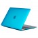 Чехол-накладка пластик глянцевый для MacBook Air 13" (2018) прозрачно-голубой