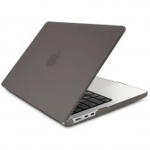 Чехол-накладка пластик матовый для MacBook Air (2022) 13.6" серый Чехол-накладка пластик матовый для MacBook Air (2022) 13.6" серый
