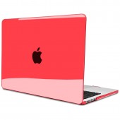 Чехол-накладка пластик глянцевый для MacBook Air (2022) 13.6" красный Чехол-накладка пластик глянцевый для MacBook Air (2022) 13.6" красный