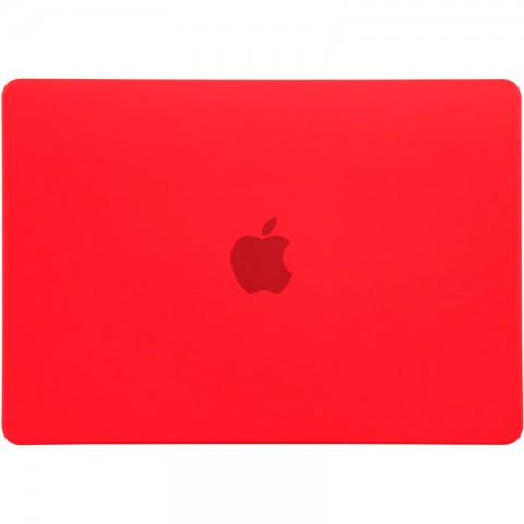 Чехол-накладка пластик матовый для MacBook Air 15.3" (2023) красный-2