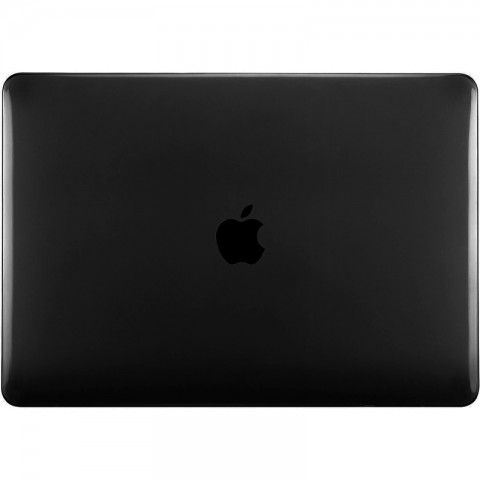 Чехол-накладка пластик глянцевый для MacBook Air 15.3" (2023) черный-1