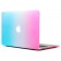 Чехол-накладка пластик глянцевый для MacBook Air 13" розово-голубой