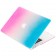 Чехол-накладка пластик глянцевый для MacBook Air 13" розово-голубой
