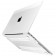 Чехол-накладка пластик глянцевый для MacBook Air 15.3" (2023) прозрачный