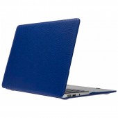 Чехол-накладка кожаный для MacBook Air 13" синий Чехол-накладка кожаный для MacBook Air 13" синий