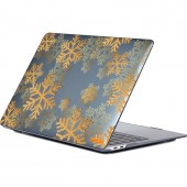 Чехол-накладка "Снежинки" пластиковый для MacBook Air 13" (2018) Чехол-накладка "Снежинки" пластиковый для MacBook Air 13" (2018)