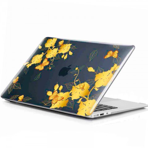 Чехол-накладка "Бабочки" пластиковый для MacBook Air 13"