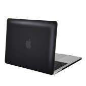 Чехол-накладка пластик глянцевый для MacBook Pro 13" прозрачно-черный Чехол-накладка пластик глянцевый для MacBook Pro 13" прозрачно-черный