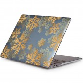 Чехол-накладка "Снежинки" пластиковый для MacBook Pro 13" Чехол-накладка "Снежинки" пластиковый для MacBook Pro 13"