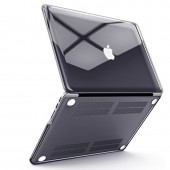 Чехол-накладка пластик глянцевый для MacBook Pro Retina 13" прозрачно-черный Чехол-накладка пластик глянцевый для MacBook Pro Retina 13" прозрачно-черный