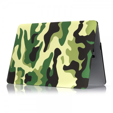 Чехол-накладка "Хаки" пластиковый для MacBook Pro 15", зеленый-1