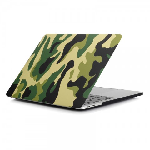 Чехол-накладка "Хаки" пластиковый для MacBook Pro 15", зеленый
