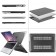 Прозрачно-черный глянцевый чехол MacBook Pro 16,2" (с 2021 года)