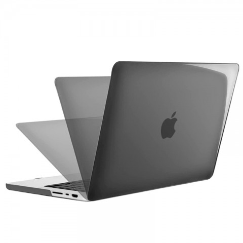 Прозрачно-черный глянцевый чехол MacBook Pro 16,2" (с 2021 года)-1