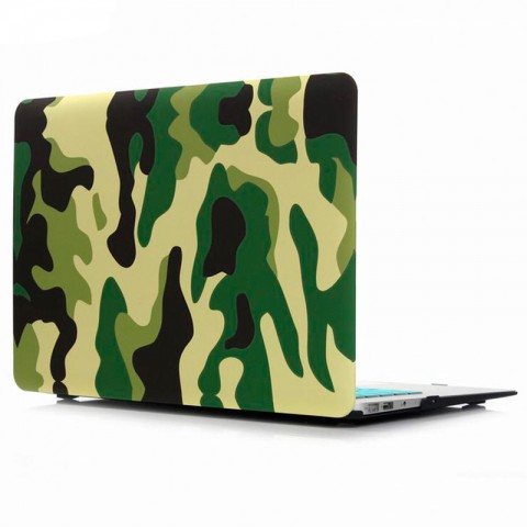 Чехол-накладка "Хаки" пластиковый для MacBook Air 13", зеленый