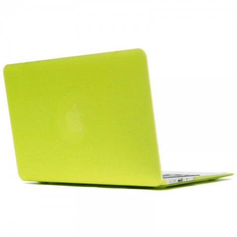 Чехол-накладка пластик матовый для MacBook Air 13" салатовый