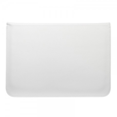 Чехол-конверт кожаный для ноутбука 13", белый-1