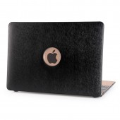 Чехол-книжка кожа-пластик для MacBook 12" черный Чехол-книжка кожа-пластик для MacBook 12" черный