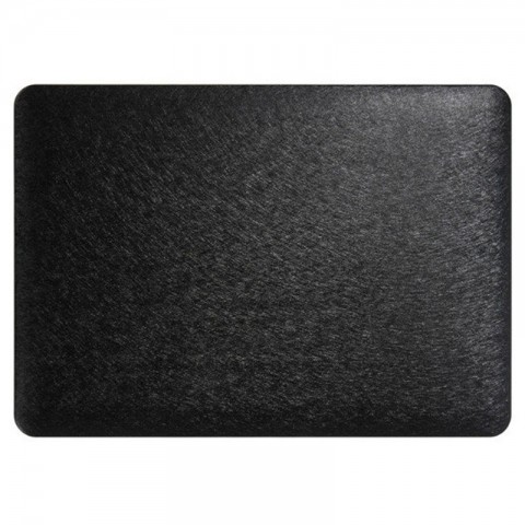 Чехол-накладка кожаный (2 стороны) для MacBook 12" черный-2