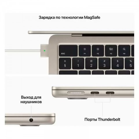 Apple MacBook Air 13" 2022 Starlight (M2, 8GB, 256GB)-3