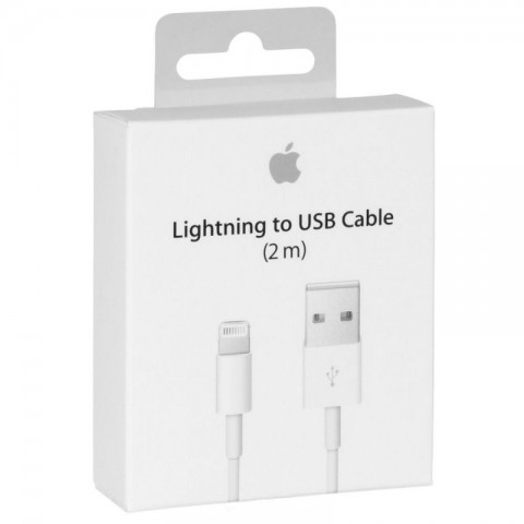 Кабель Apple Lightning 2м [MD819Z/MA] оригинальный-1