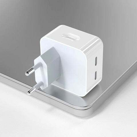 Зарядное устройство 35W Dual USB-C Port Power Adapter-2