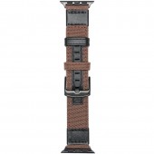 Ремешок матерчатый (канва) для Apple Watch 42/44 мм, коричневый Ремешок матерчатый (канва) для Apple Watch 42/44 мм, коричневый