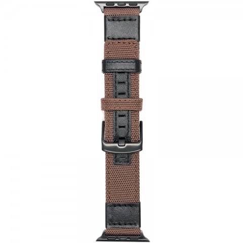 Ремешок матерчатый (канва) для Apple Watch 42/44 мм, коричневый