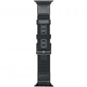 Ремешок матерчатый (канва) для Apple Watch 42/44 мм, черный Ремешок матерчатый (канва) для Apple Watch 42/44 мм, черный