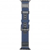 Ремешок матерчатый (канва) для Apple Watch 42/44 мм, синий Ремешок матерчатый (канва) для Apple Watch 42/44 мм, синий
