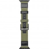 Ремешок матерчатый (канва) для Apple Watch 42/44 мм, зеленый Ремешок матерчатый (канва) для Apple Watch 42/44 мм, зеленый