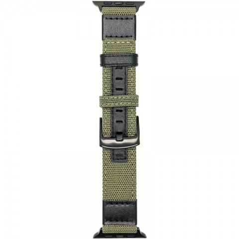 Ремешок матерчатый (канва) для Apple Watch 42/44 мм, зеленый