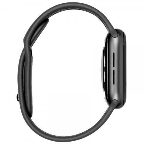  Спортивный ремешок Nike Style для Apple Watch 38/40/41mm, серый/темно-серый-2